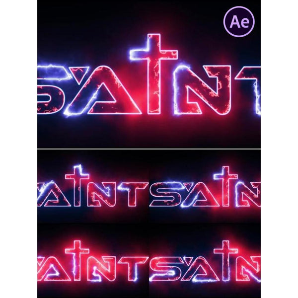 🎬 AE TEMPLATE | DJ Logo 🎧 Bar Logo ⚡ Cyberpunk Stage Intro 🎯 Event & Club Visuals [ MICHIGO STUDIO ]