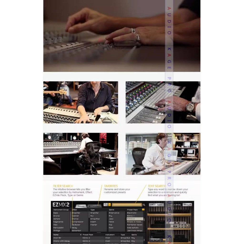 🎚️ EZmix 2.2.4 + Expansion | One-Click Mixing Multi-FX Plugin (Win/Mac) 💻🎧 [MICHIGO STUDIO]