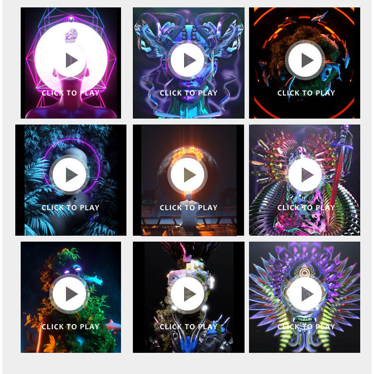 913 🎥 VJ LOOP | 3D Cyberpunk Vertical Animation Bar LED Wall Visuals 🌆🛰 [ MICHIGO STUDIO ]