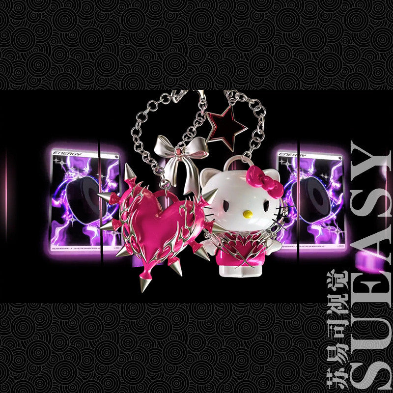 🎥 VJ LOOP | 4K Cute Hello Kitty Cartoon Club LED Wall Visual 💖🐱 [MICHIGO STUDIO]