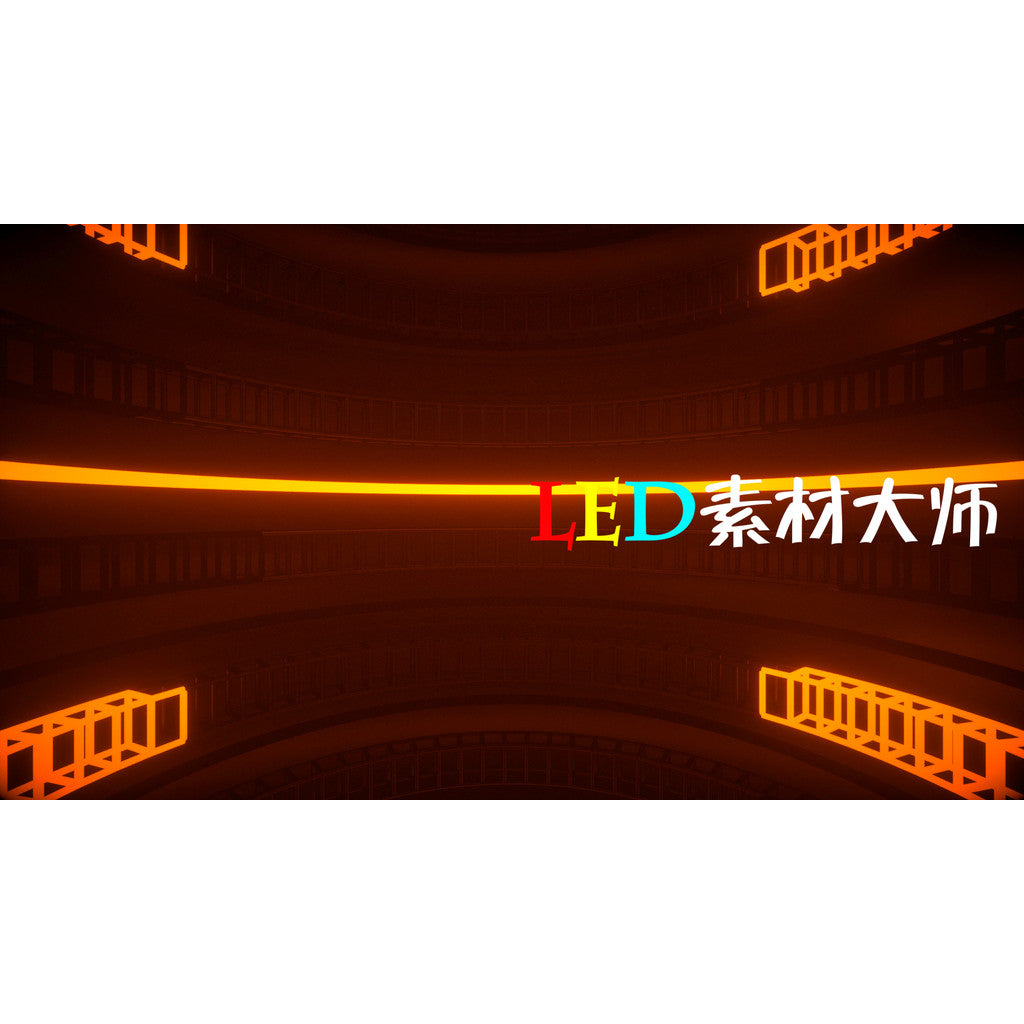 VJ LOOP | ⚙️ Heavy Metal Rhythm Space – Stage VJ Visual for Club/KTV LED 🎸🔥 [MICHIGO STUDIO]