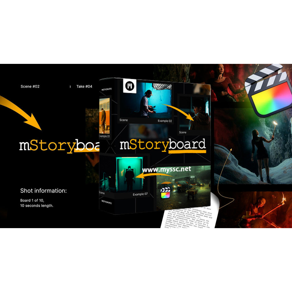 🎬 MotionVFX mStoryboard | 72 Creative Fashion Story Layouts, Backgrounds, Intros & Outros [MICHIGO STUDIO]