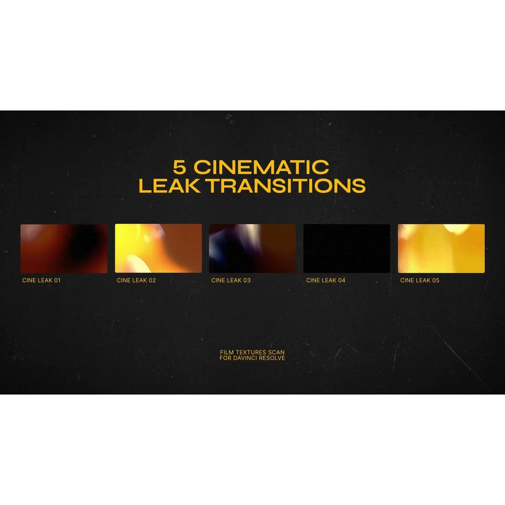 🌠 Cinematic Leak | 5 Dreamy Light Bokeh Overlap Transitions [MICHIGO STUDIO]