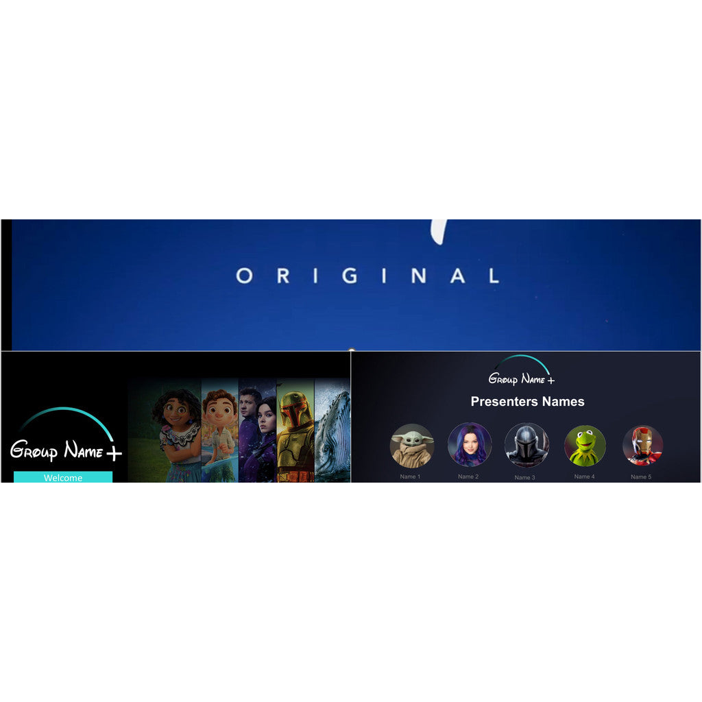POWERPOINT 247 | 🏰 Disney Theme Disney Character Brand Introduction Event Planning