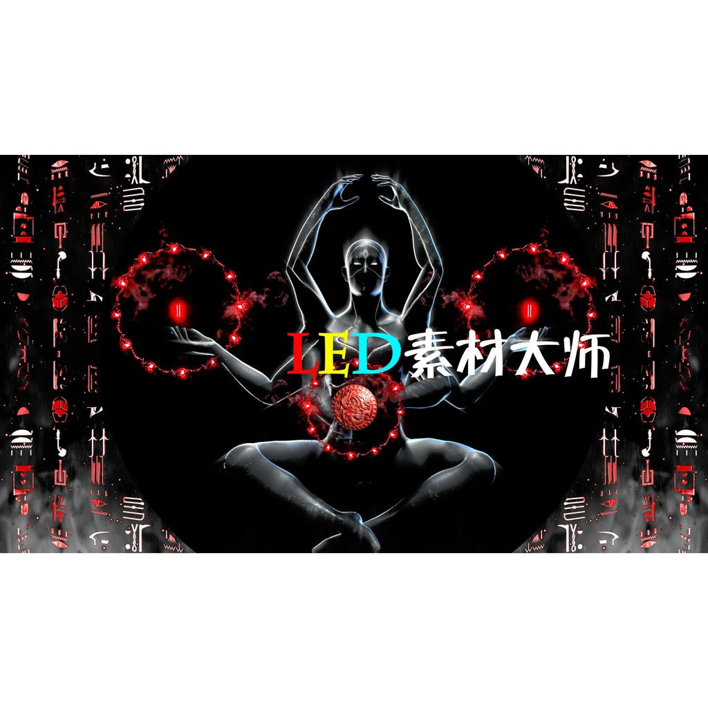 VJ LOOP | 💥 Epic 3D Explosion Rhythm Character – LED Club Big Screen VJ Visual 🔥🎭 [MICHIGO STUDIO]