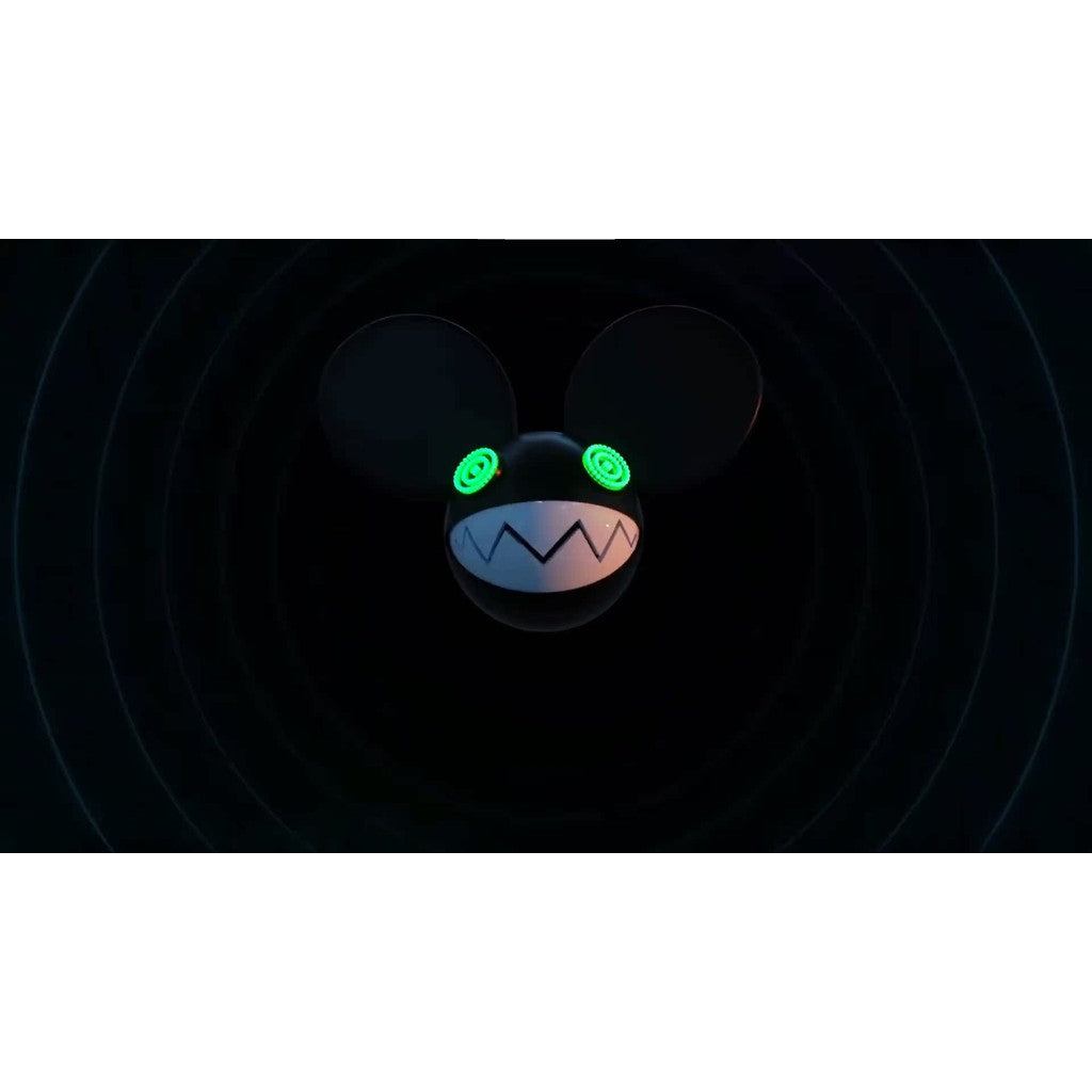 VJ LOOP | 🐭 Cartoon Bounce Mouse Head – Abstract LED Rhythm Visuals 🎵🎥 [MICHIGO STUDIO]