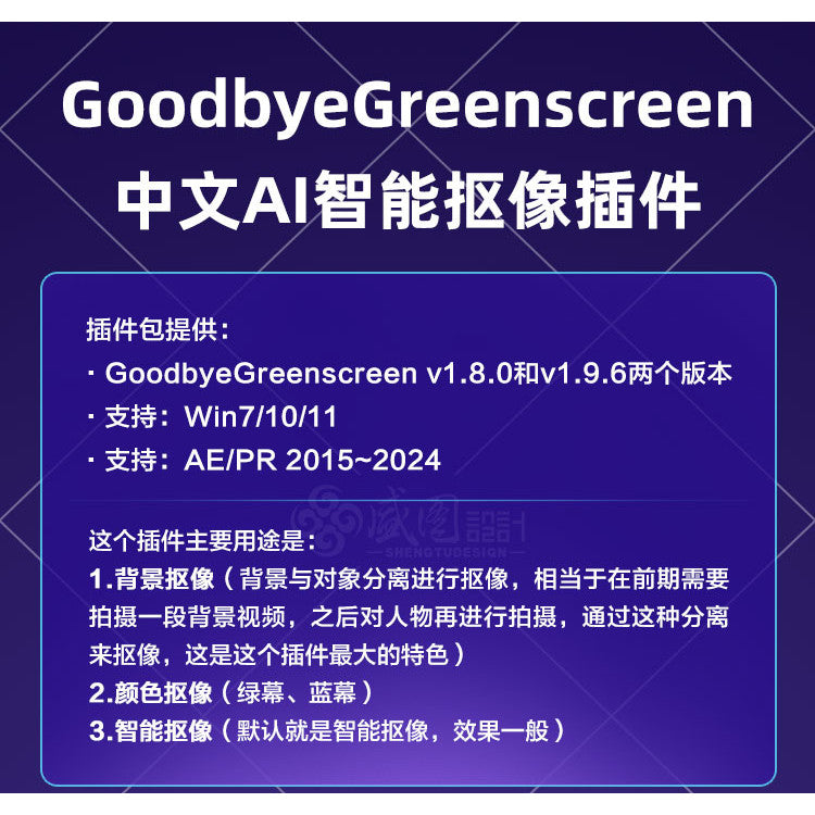 🟢 AE/PR PLUGIN | Goodbye Greenscreen 🎯 AI Smart Keying & Background Removal ✂️ Masking Tool [ MICHIGO STUDIO ]