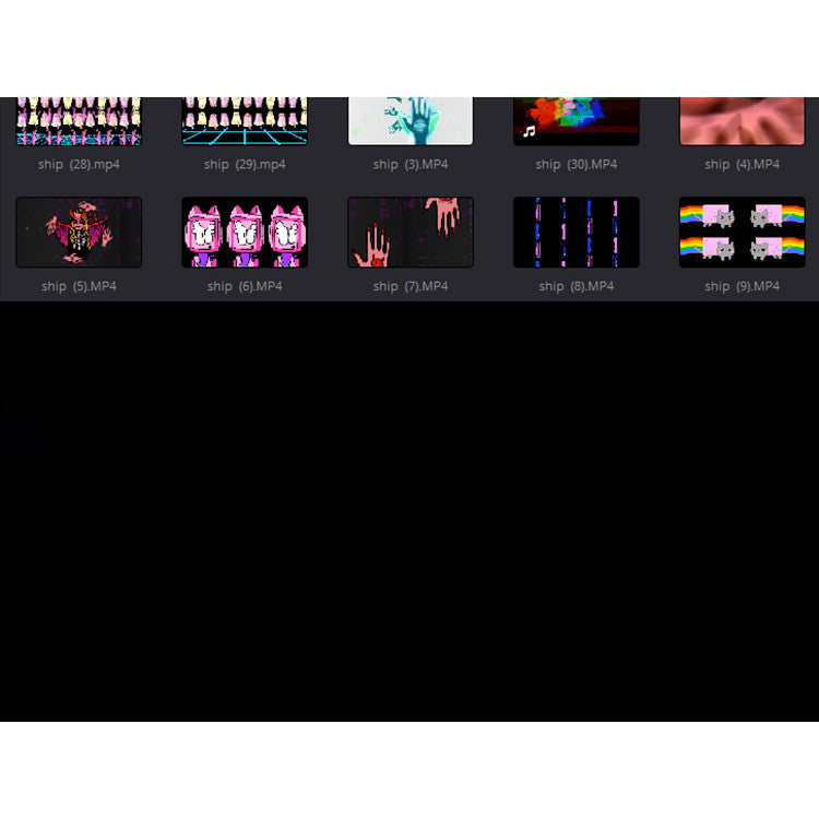 🎥 VJ LOOP | Stickman Demon Dance Cartoon LED Stage Visuals for Club 💃😈🎞️ [ MICHIGO STUDIO ]