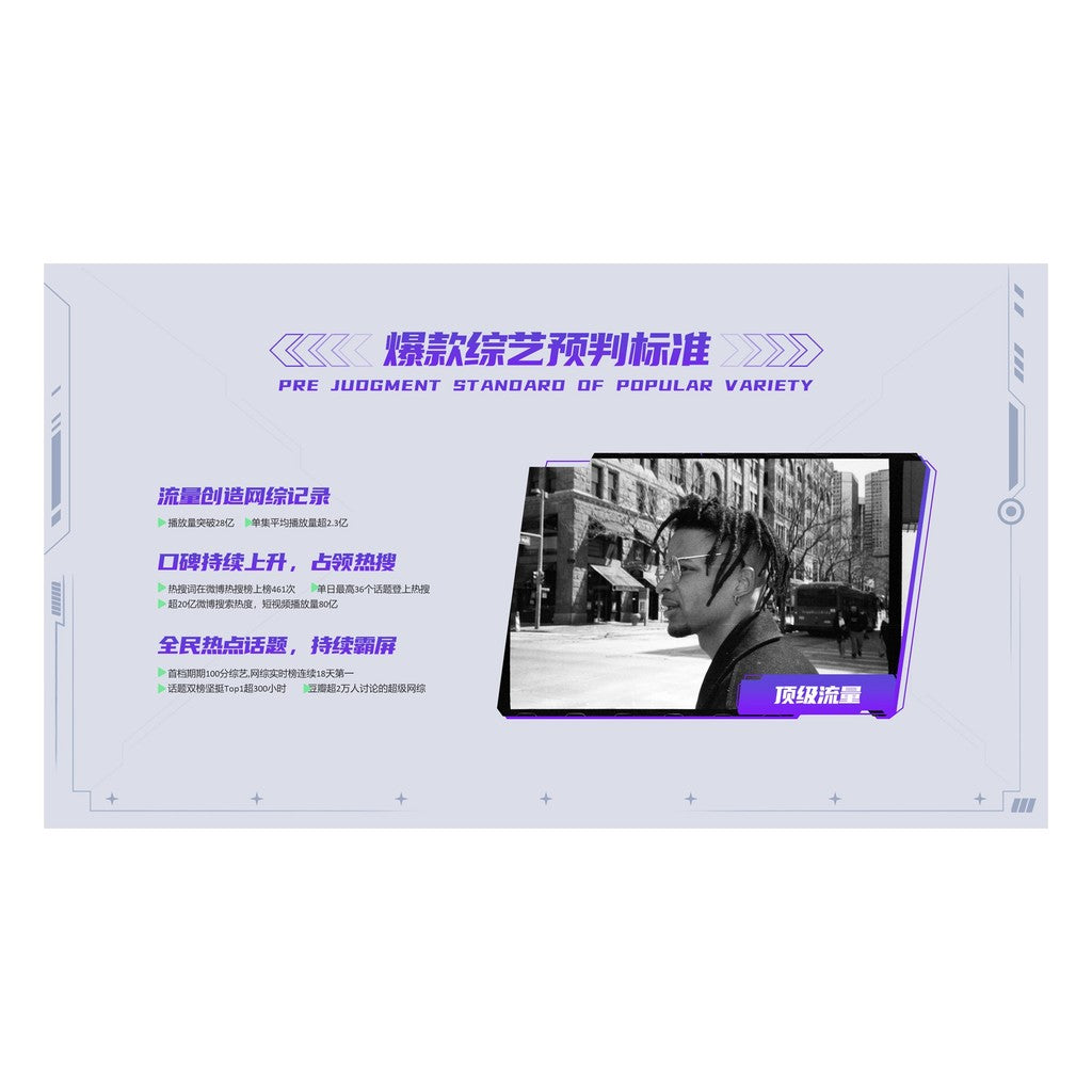 POWERPOINT TEMPLATE 147 | 🎬 Film IP Video App Platform Project Report 27 Pages Universal PPT Template [ MICHIGO STUDIO ]