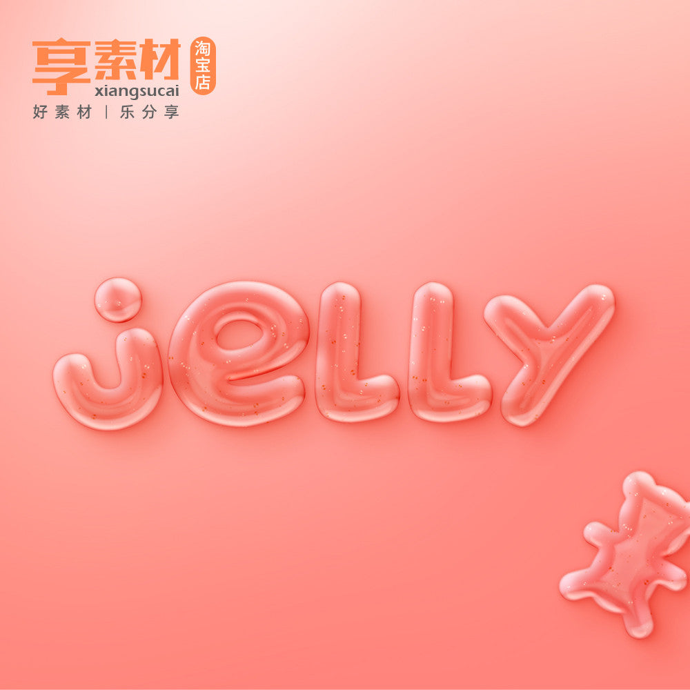 🎨 PSD TEMPLATE | Jelly Liquid Fruit PSD Mockup ASL Preset [MICHIGO STUDIO]