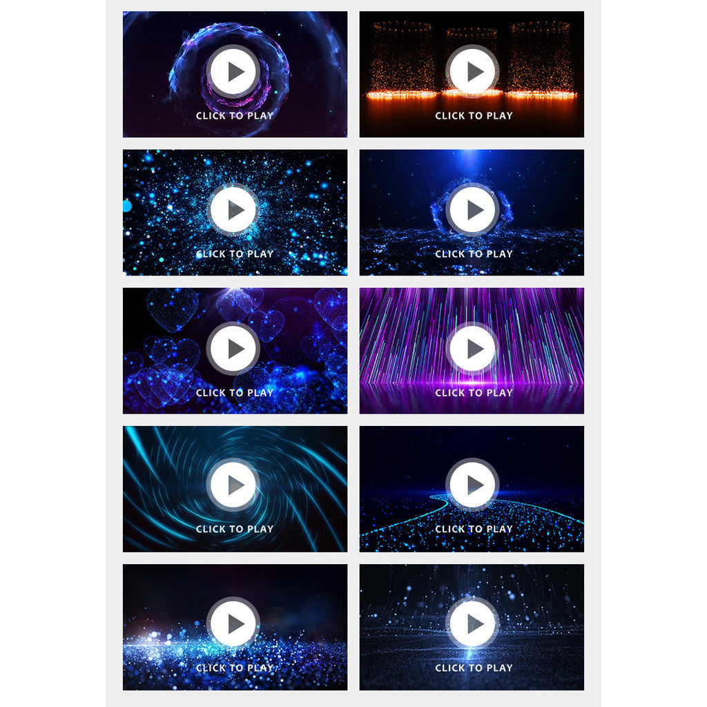 ✨ Beautiful Light Particles Effect – LED VJ Visuals for KTV, Stage Show & Gogo Dance Background 🌈 [MICHIGO STUDIO]