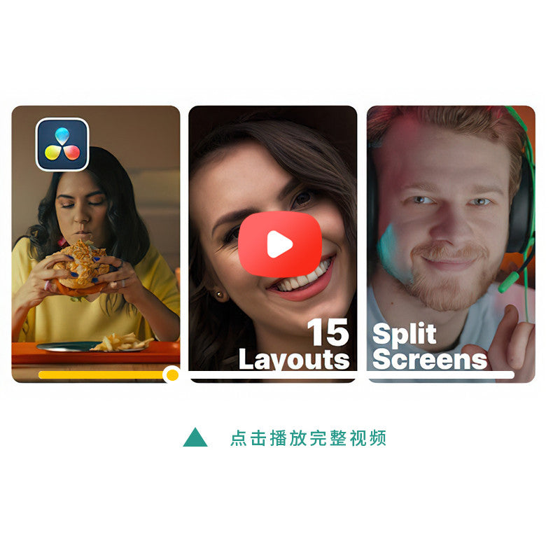 🖥️ Split Screen Templates | 15 Easy Multi-Screen Photo Video Layouts [MICHIGO STUDIO]
