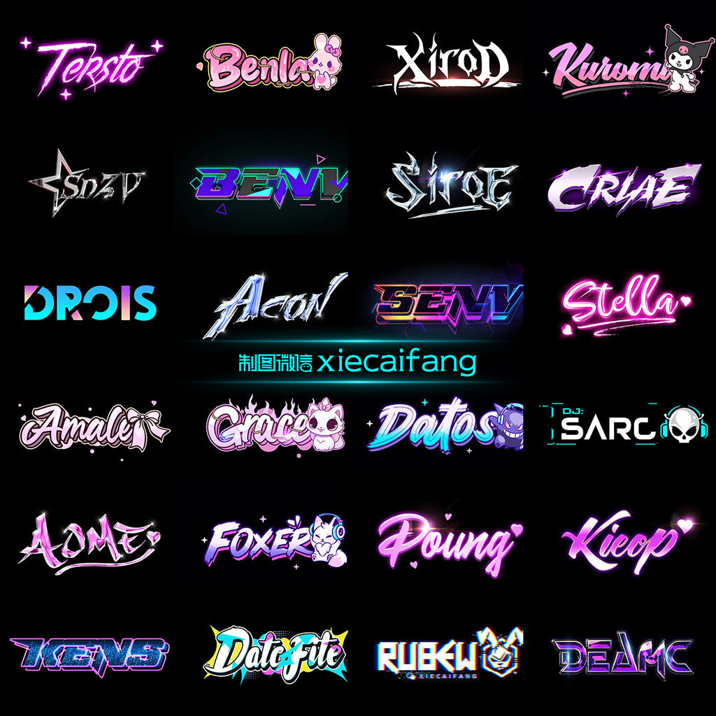 🎵 LOGO DESIGN | DJ Name Logo – Music Avatar / Club MC / Bar Performance Screen Display 🎧🔥 [MICHIGO STUDIO]