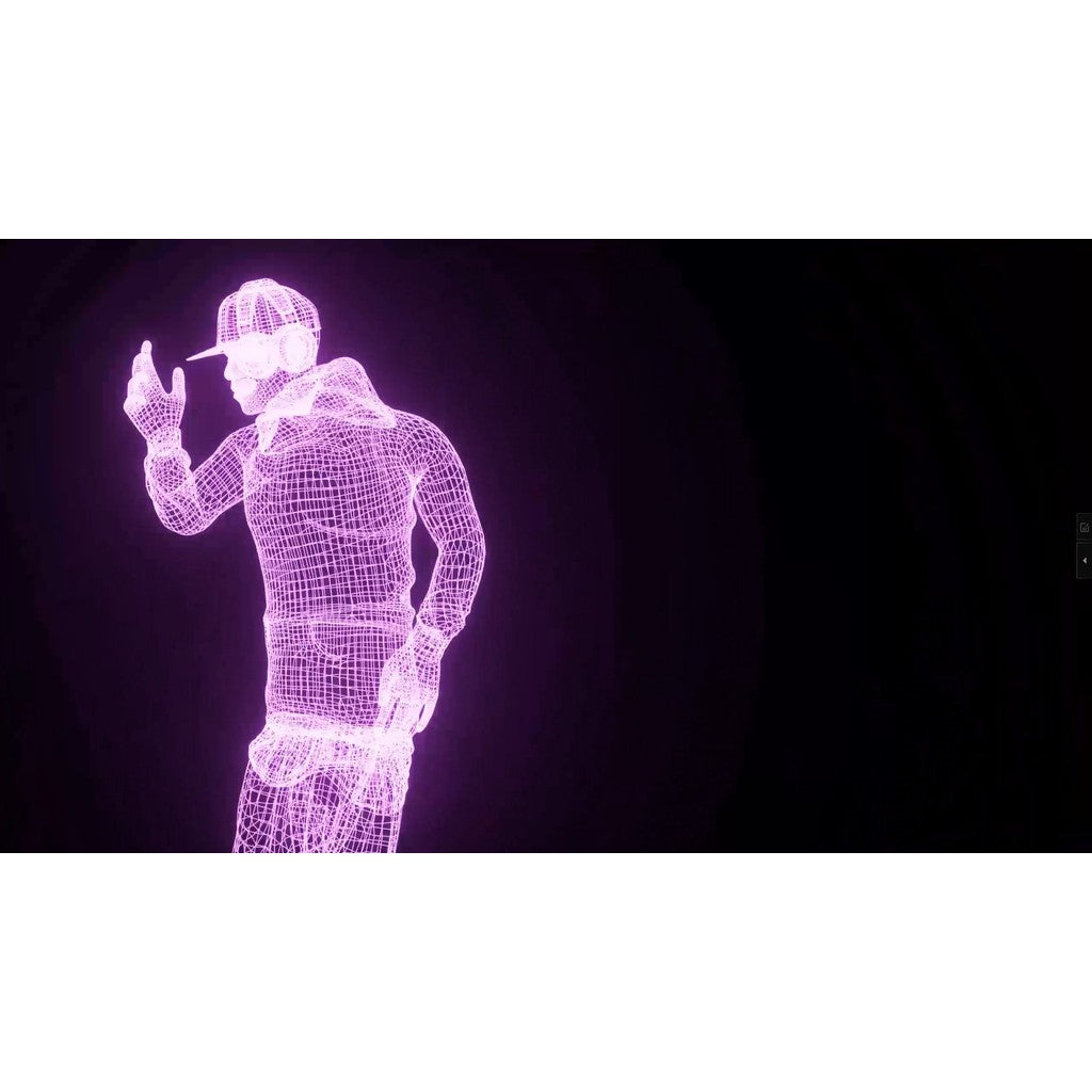 🎥 VJ LOOP | Particle Ice Screen Interactive LED Club Intro Visuals 💠❄️🚀 [ MICHIGO STUDIO ]