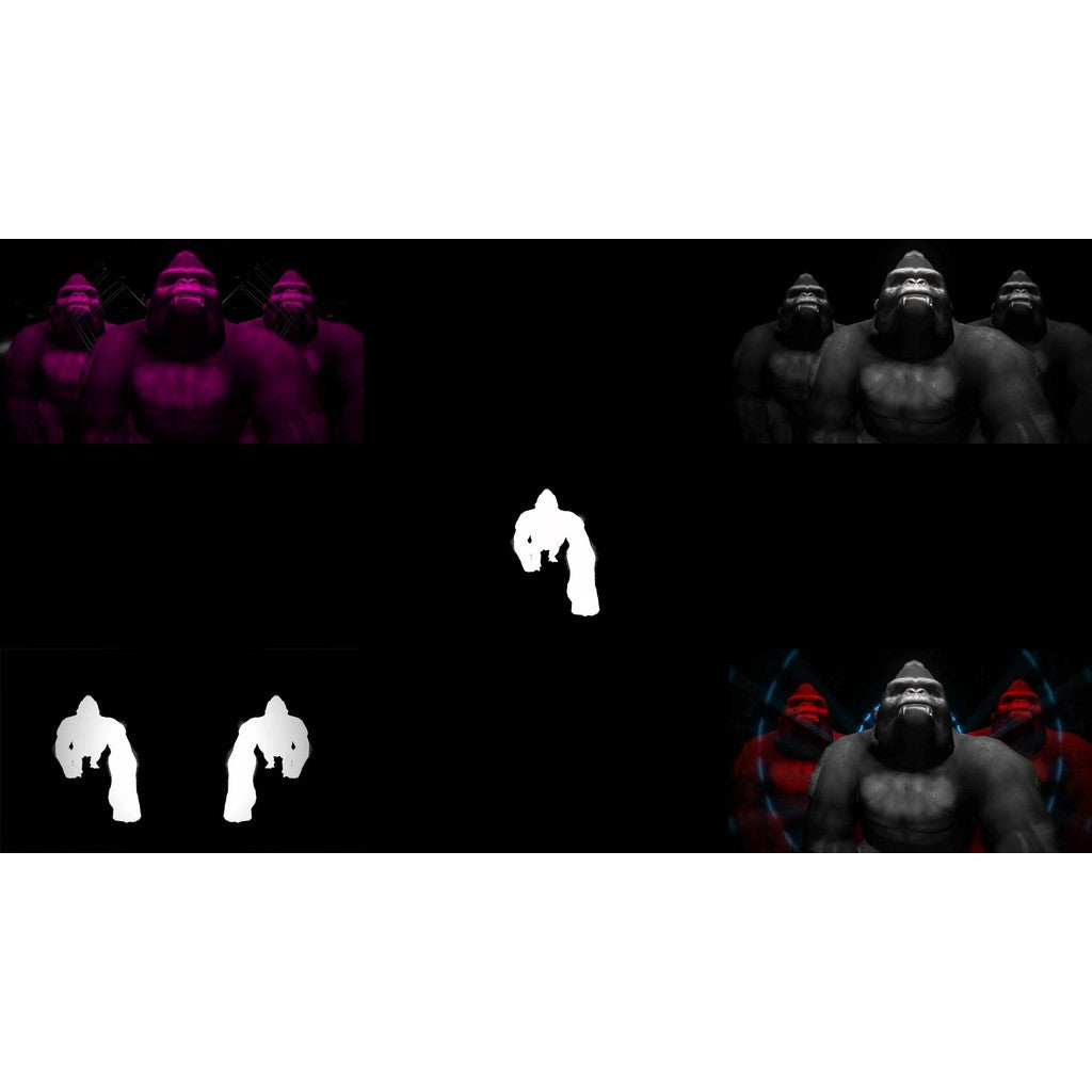 🎥 VJ LOOP | Gorilla Jungle Party Rhythm Visuals for Bar & Club 🦍🌴🎶 [ MICHIGO STUDIO ]