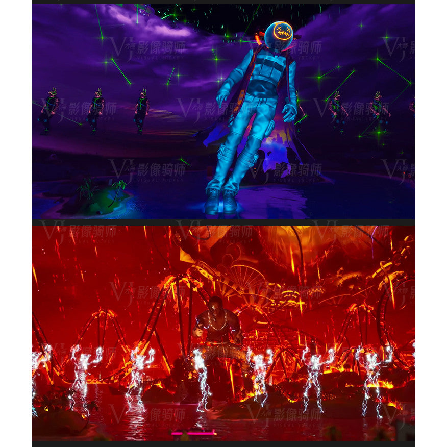 🎥 VJ LOOP | 3D Hiphop Rap Character Club MV LED Visual Background 4K 🎤🧢 [MICHIGO STUDIO]
