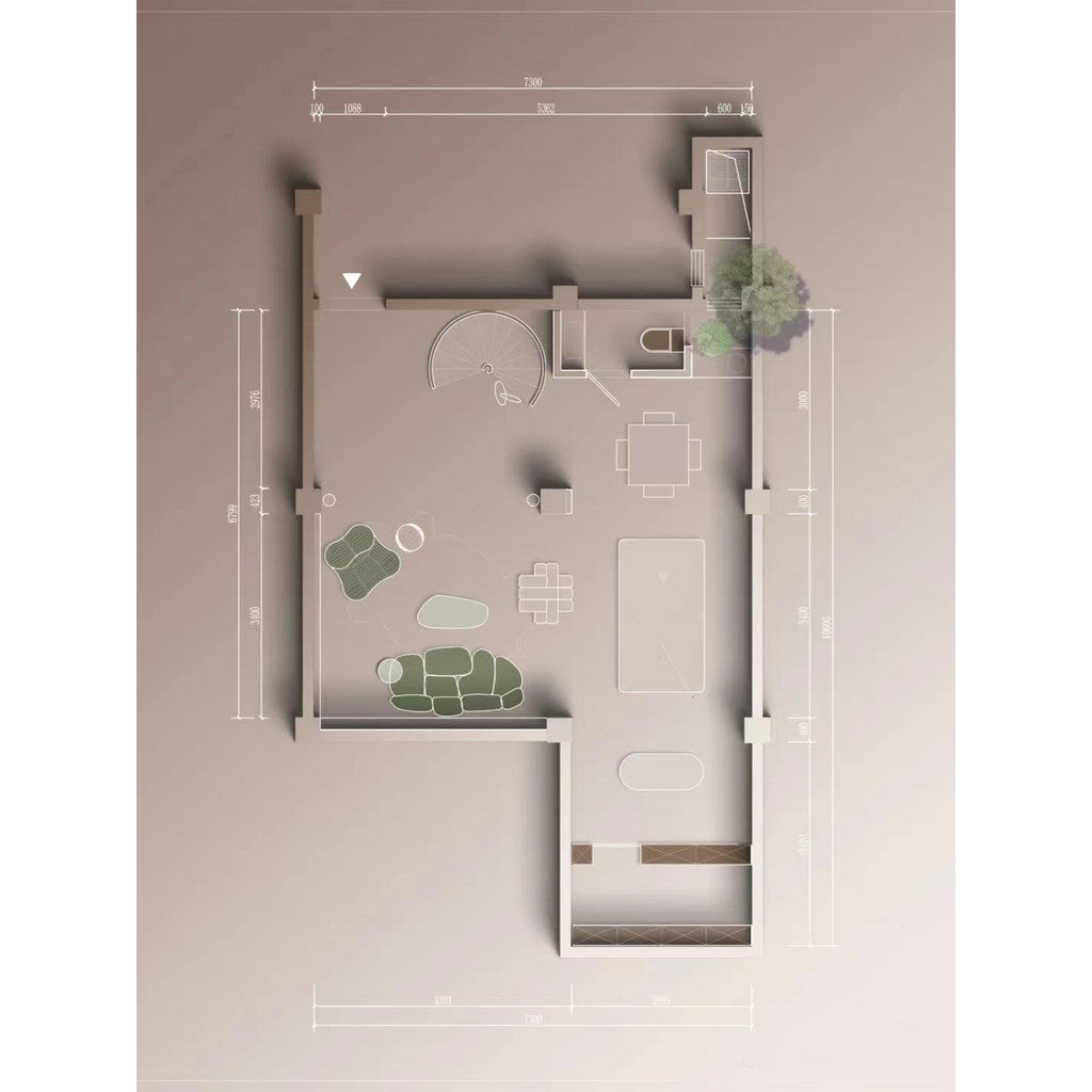 🖌️ PS PLUGIN | Shadowify 🌫️ Soft Shadow & Blur for Creamy Floor Plan Long Shadows (PS 2025 / Win/Mac) [ MICHIGO STUDIO ]