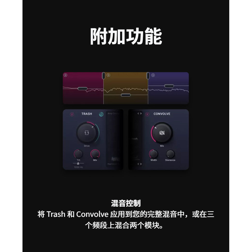 🎛️ iZotope Trash | Intelligent Multiband Distortion FX Plugin for Mixing & Sound Design Win/Mac [MICHIGO STUDIO]