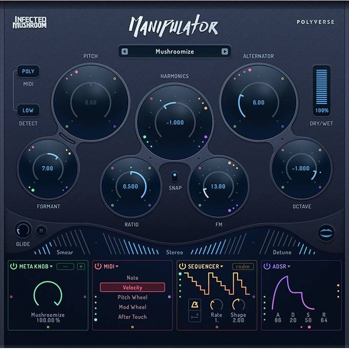 🎙️ Manipulator v1.0.3 | Vocal Transformation & Pitch Shifting Plugin VST/AU [MICHIGO STUDIO]