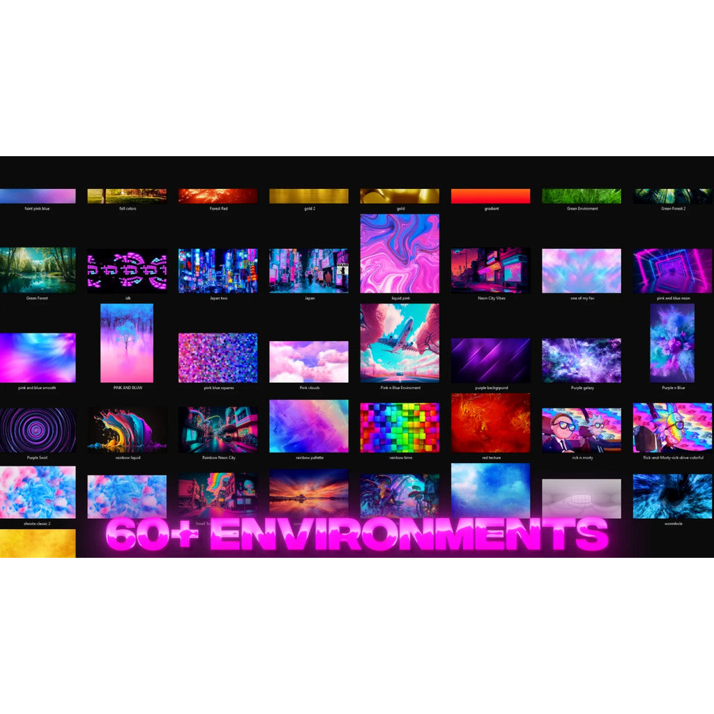 ✨ Shootatime Trendy 3D Text Effects + Psychedelic Acid Background Animation Elements (JPG + MP4) [MICHIGO STUDIO]