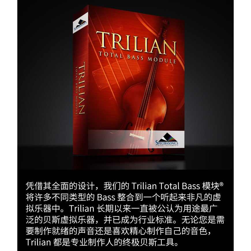 🎸 Trilian Bass | Ultimate 4-In-1 Bass Synth & Sound Library for Win & Mac [MICHIGO STUDIO]