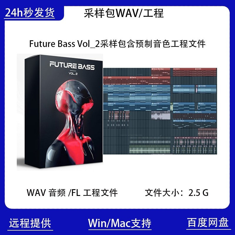 🌈 FUTURE BASS Vol.2 | Sample Pack + Presets + FL Studio Project Files 🎧🔥 [MICHIGO STUDIO]