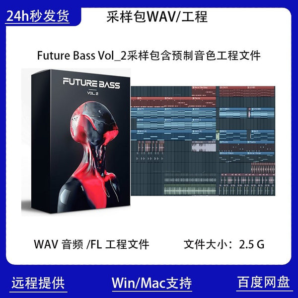🌈 FUTURE BASS Vol.2 | Sample Pack + Presets + FL Studio Project Files 🎧🔥 [MICHIGO STUDIO]