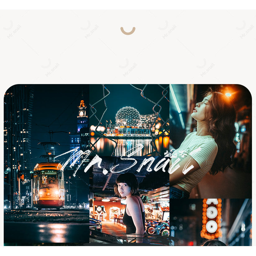 📸 Mr.249 Night Scene & Portrait - Lightroom Preset (PR, Capcut, LR, PS, Mobile)