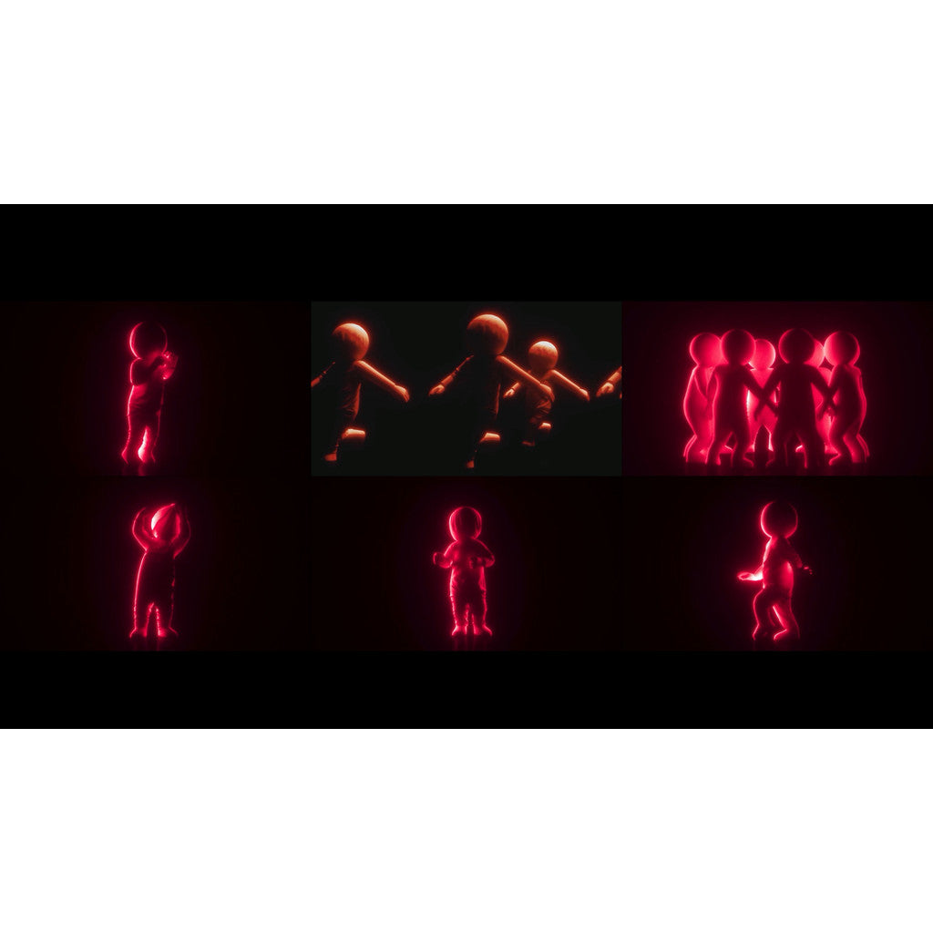 🎥 VJ LOOP | Bounce Dolls Funny HipHop Rap Dance Bar VJ LED Visuals 🕺🎭🎤 [ MICHIGO STUDIO ]