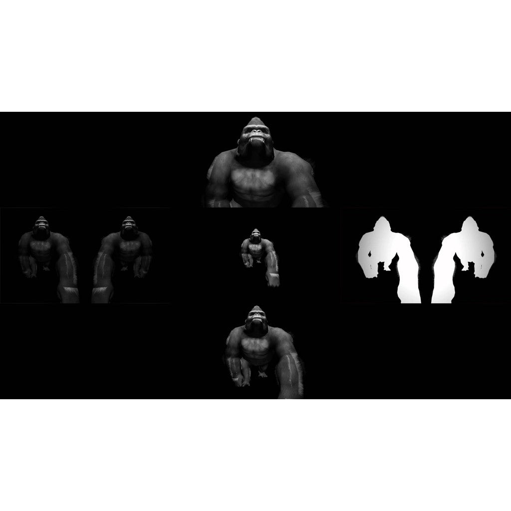 🎥 VJ LOOP | Gorilla Jungle Party Rhythm Visuals for Bar & Club 🦍🌴🎶 [ MICHIGO STUDIO ]