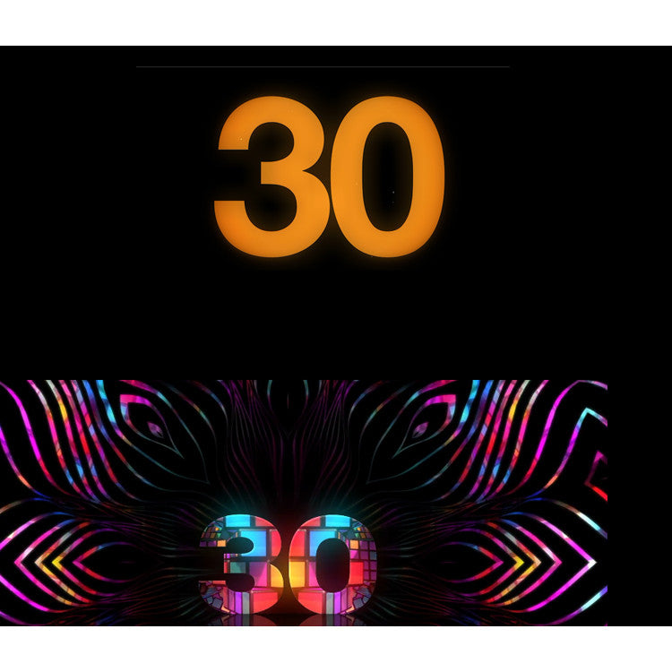 🎥 VJ LOOP | 10x New Year Countdown Clips – Club Stage Visuals (30s Each) 🎆⏳🎉 [ MICHIGO STUDIO ]