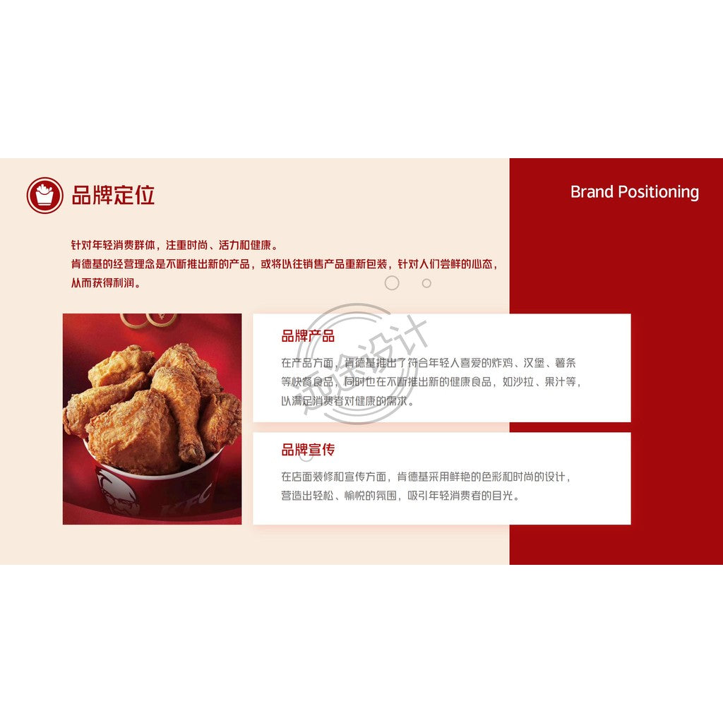 POWERPOINT TEMPLATE 235 | 🍗 KFC Marketing Analysis PPT Template 19 Pages [ MICHIGO STUDIO ]