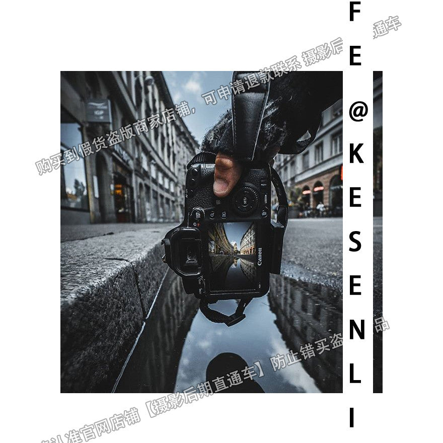 📸 LIGHTROOM PRESET | Kesen 2020 Film Urban Black-Gold Smoke Grey–Lightroom Preset (Mobile, LR/PS) | MICHIGO STUDIO