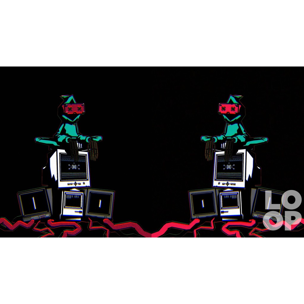 🎥 VJ LOOP | Cartoon Fun Bounce Rhythm LED Visuals for Stage & Bar 🎉🎠📺 [ MICHIGO STUDIO ]