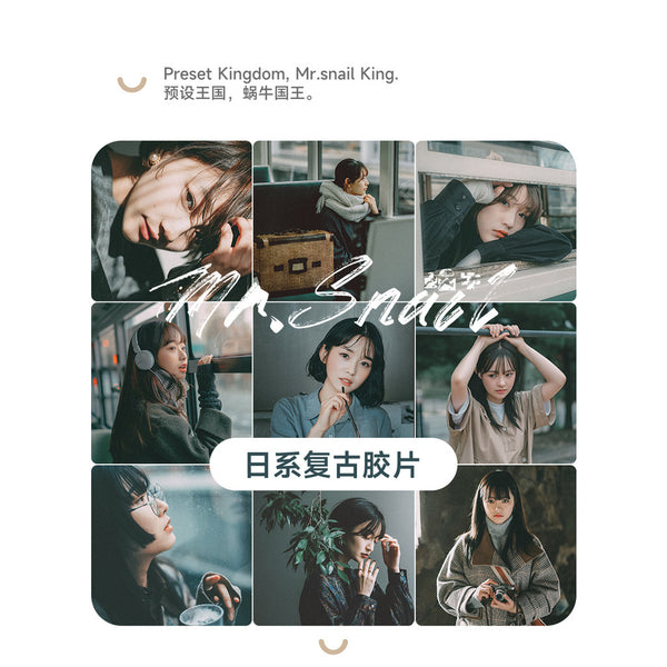 📸 Mr.222 Japanese Vintage Film - Lightroom Preset (PR, PS, DaVinci, Capcut, FCPX)