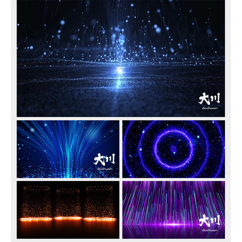 ✨ Beautiful Light Particles Effect – LED VJ Visuals for KTV, Stage Show & Gogo Dance Background 🌈 [MICHIGO STUDIO]