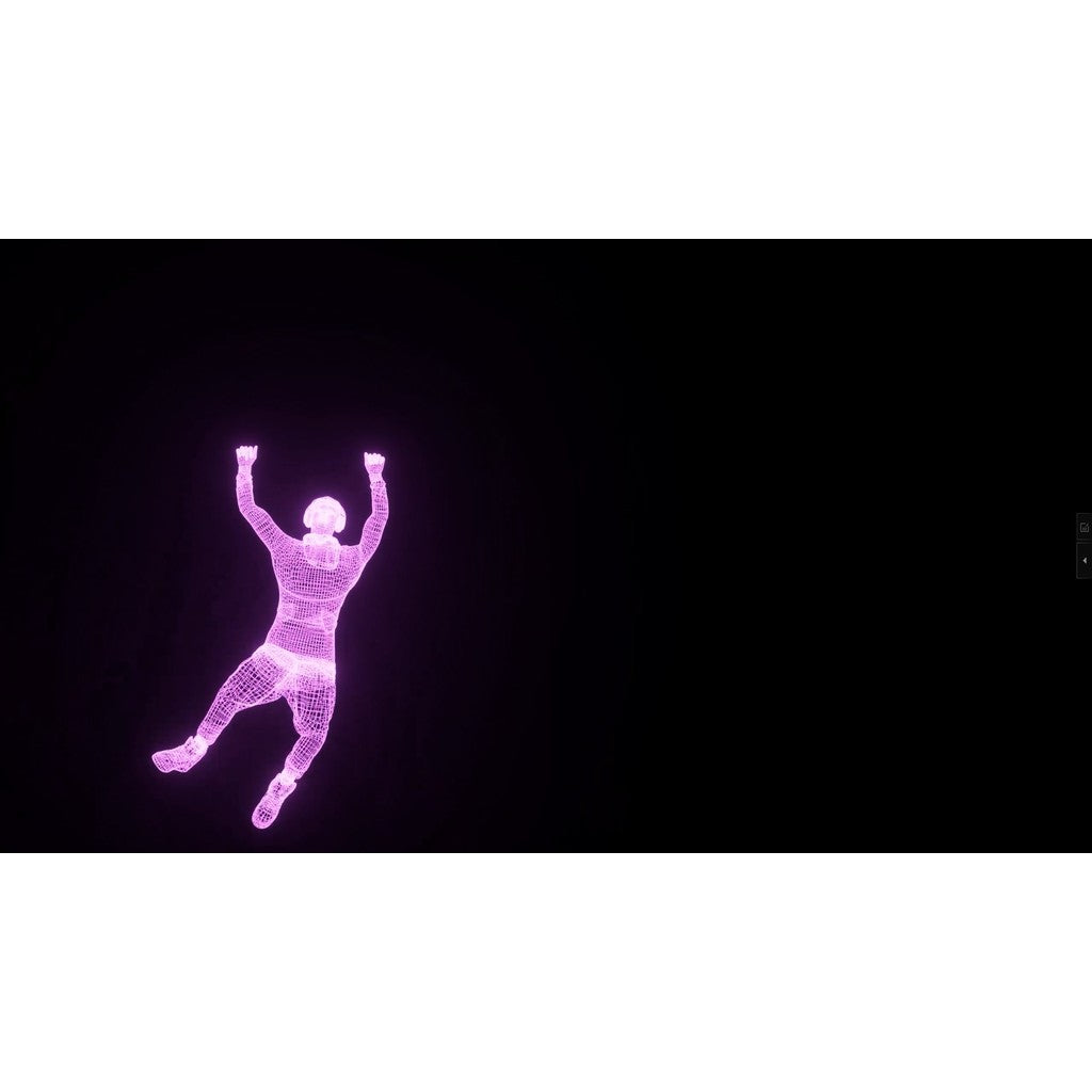 🎥 VJ LOOP | Particle Ice Screen Interactive LED Club Intro Visuals 💠❄️🚀 [ MICHIGO STUDIO ]