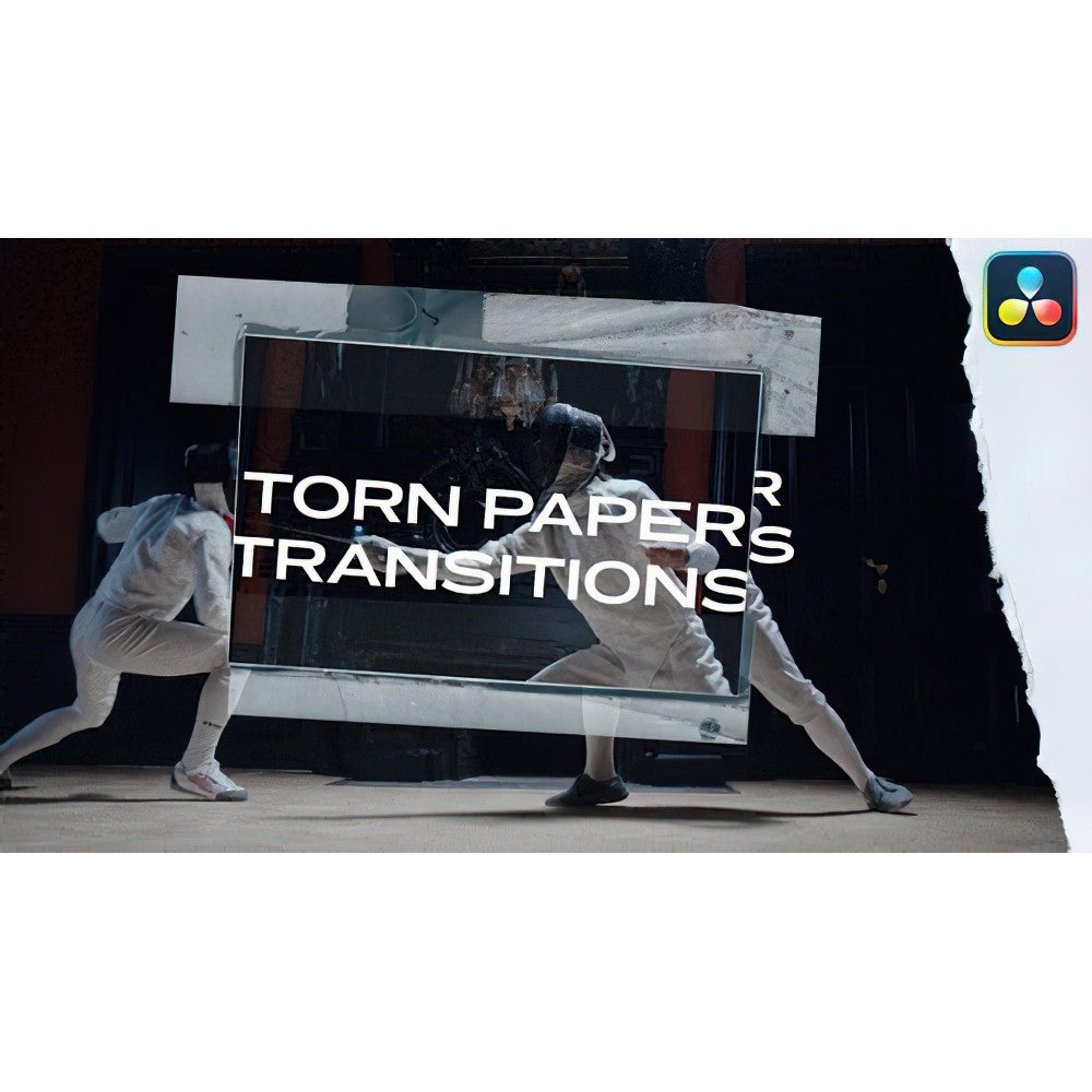 🧻 Torn Paper Transitions | 30 Stop-Motion Ripped Animation FX [MICHIGO STUDIO]