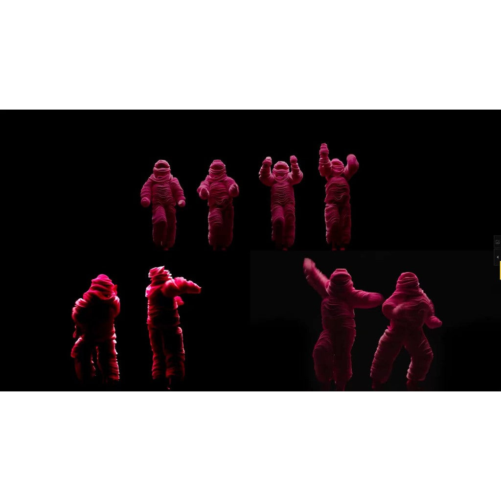 🎥 VJ LOOP | HipHop Dance Character LED Visuals for Bar Stage 🎤🕺🎬 [ MICHIGO STUDIO ]