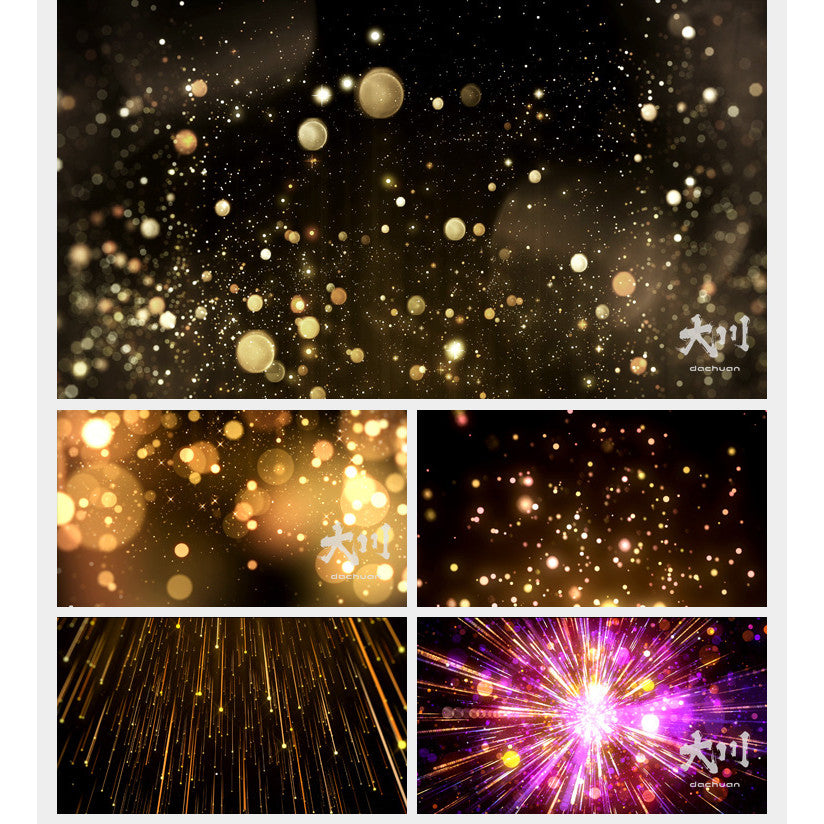 🎥 VJ LOOP 915 | Romantic Starry Sky Particle Wedding Stage LED Visuals 🌌🌟💍 [ MICHIGO STUDIO ]