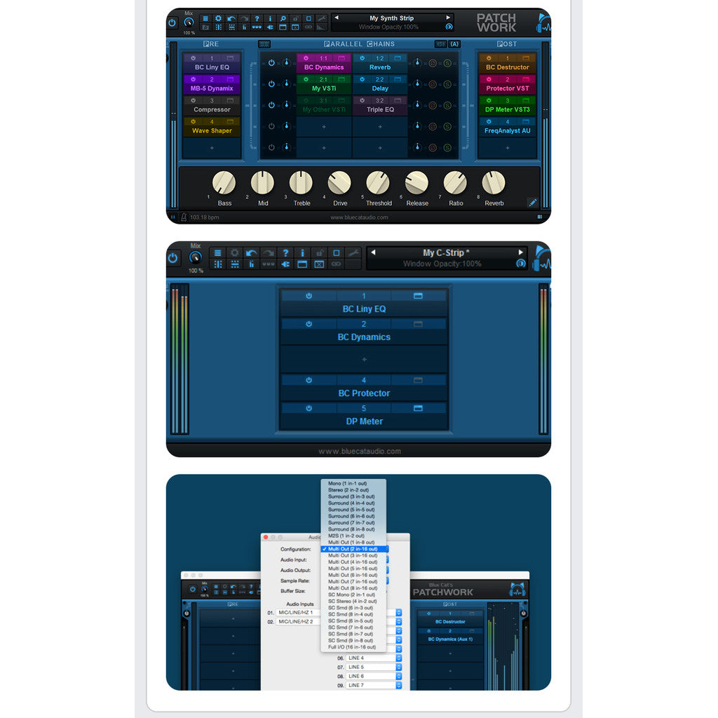 🔗 Blue Cats PatchWork | Plugin Host & Bridging Tool for Win & Mac [MICHIGO STUDIO]