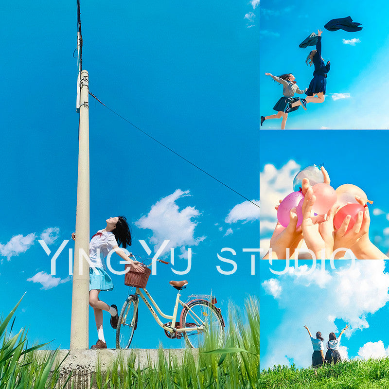 📸 Hayao Miyazaki Anime Japanese Kids - Lightroom Preset (Outdoor Sky, PS, Capcut)