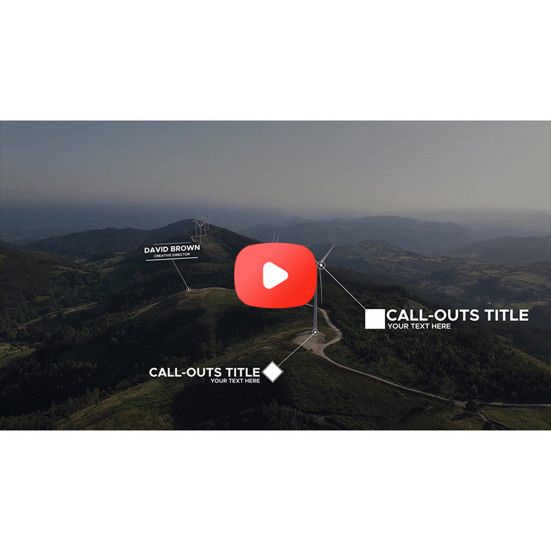 📍 Call Outs Title | 13+ Line Tracking Title Templates [MICHIGO STUDIO]