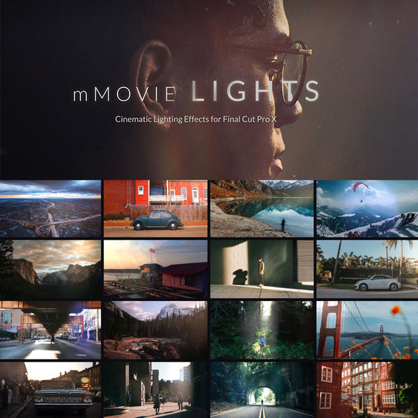 🎞️ FCPX Plugin – 60 Cinematic Light Overlays | mMovie Lights FX 🌟 [MICHIGO STUDIO]