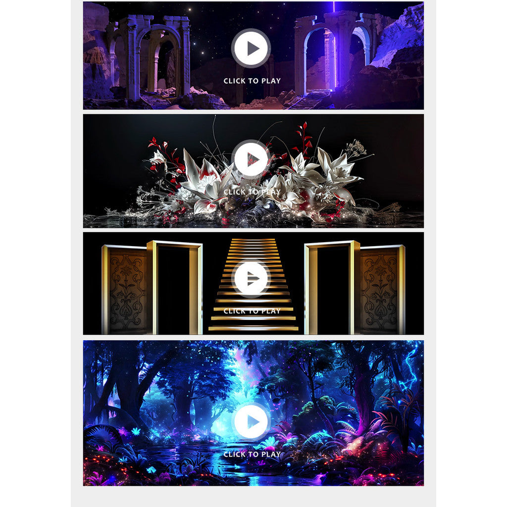 🎥 VJ LOOP | Artistic Livehouse Bar Stage Performance LED Background Video 🎨🎭 [ MICHIGO STUDIO ]
