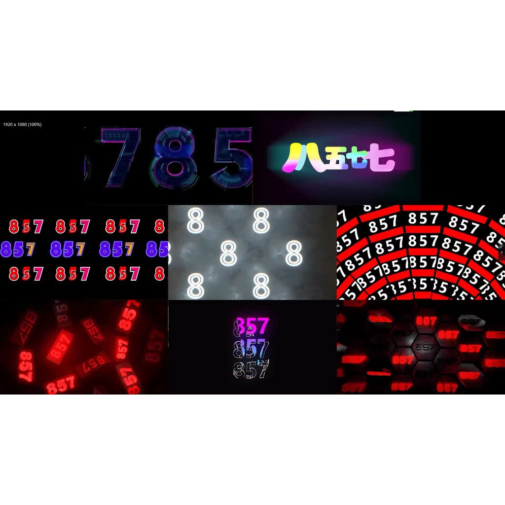 🎥 VJ LOOP | 857 Bar LED Visual Background Set 🎶🍻📺 [ MICHIGO STUDIO ]