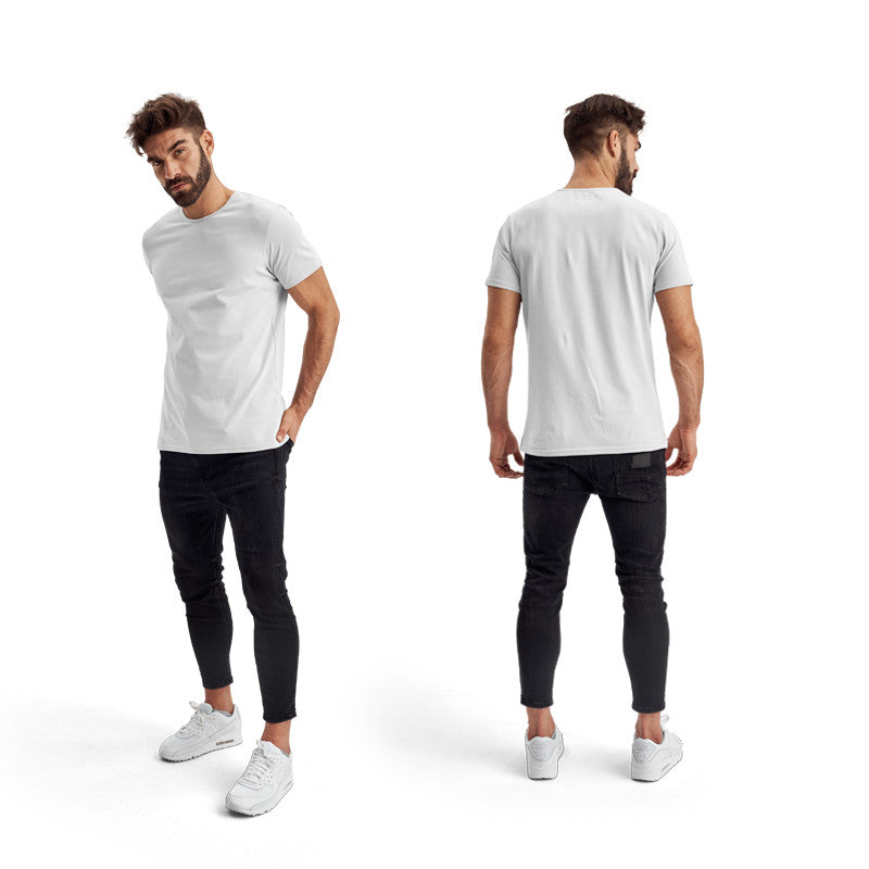 🎨 PSD TEMPLATE | Men's T-Shirt Hoodie Print Mockup Smart Layer PSD [MICHIGO STUDIO]