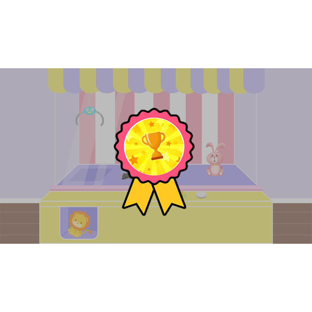 POWERPOINT TEMPLATE 7 | 🕹️ Claw Machine Interactive Game PPT Template Helen Courseware [ MICHIGO STUDIO ]