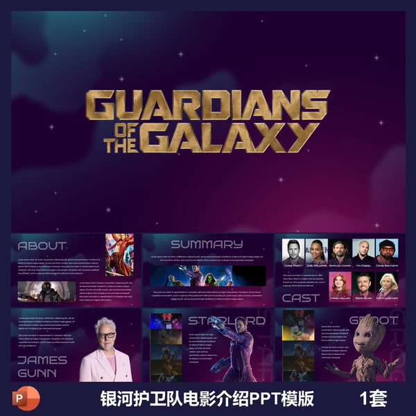 POWERPOINT 240 | 🌌 Guardians of the Galaxy Movie Review Recommended English Marvel