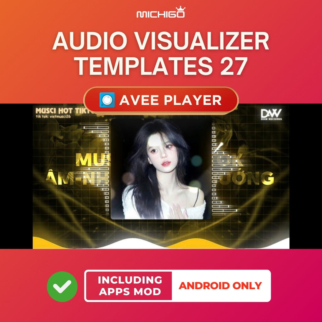 🔥Audio Visualizer Premium Template 27 - AVEE Player | Vietnam NHẠC Remix Style🔥
